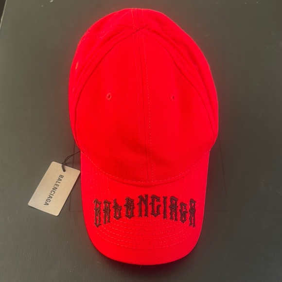 Balenciaga Tattoo Baseball Cap - Picture 1 of 5